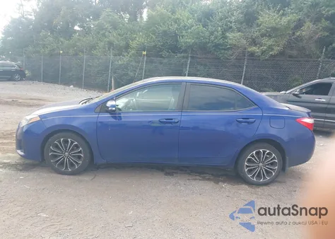 2016 Toyota Corolla S Plus из США, поврежденный, VIN 2T1BURHE1GC742571